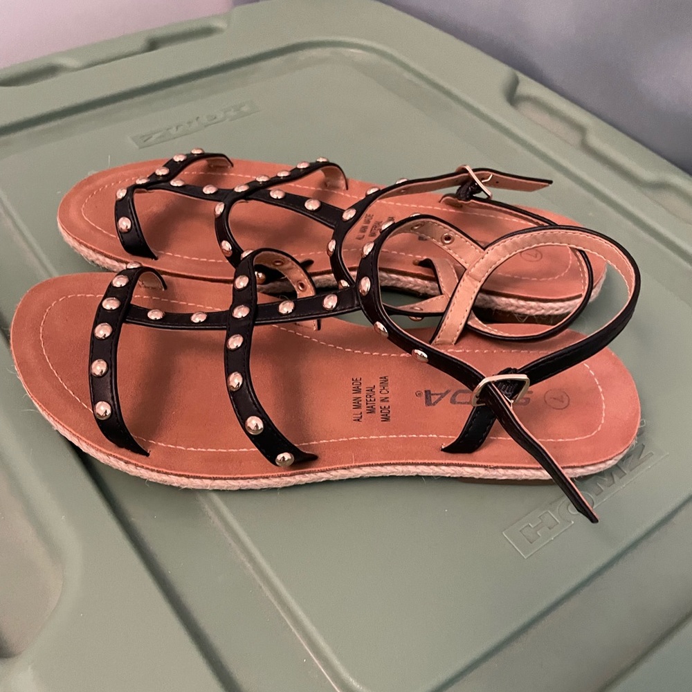 Soda studded sandals